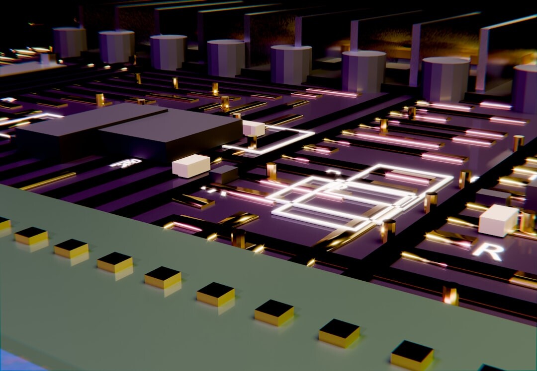 Digital transformation abstract technology concept