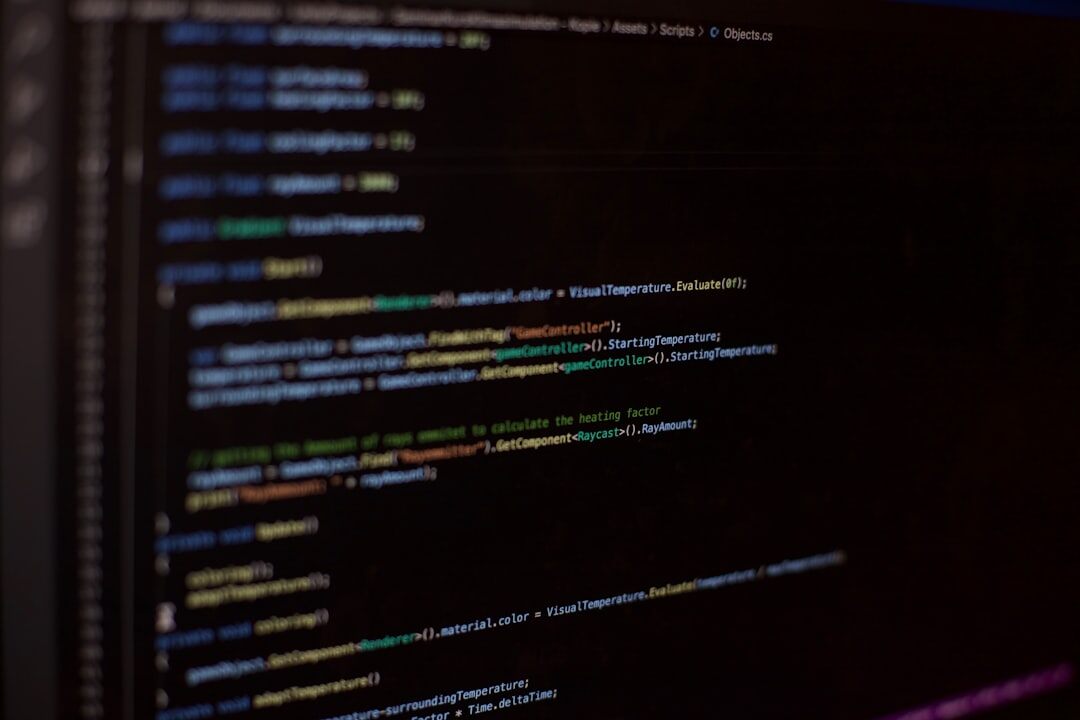 Artificial intelligence interface on computer screen