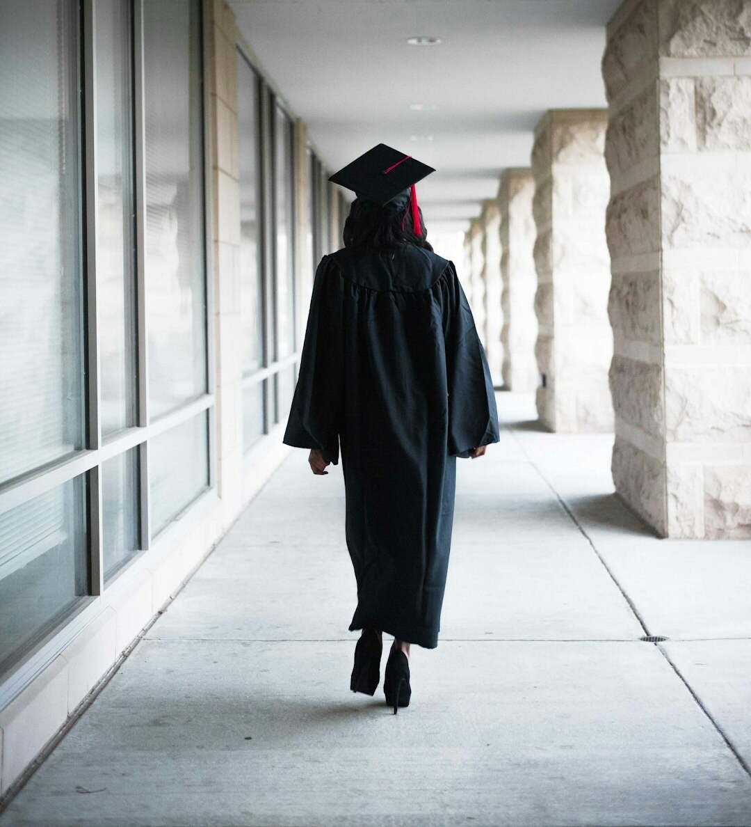 Turkish young woman graduate portrait