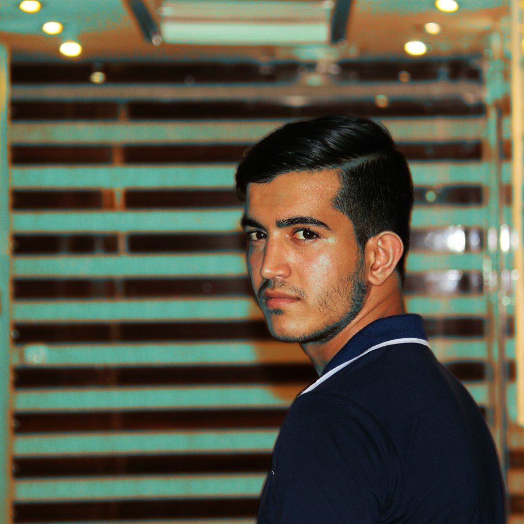 Turkish young man graduate portrait